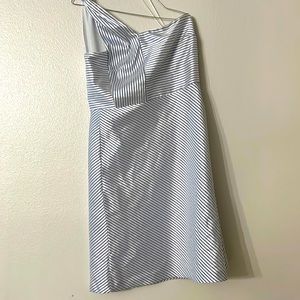 NEW Light blue with white stripes banana republic dress.  Size 10